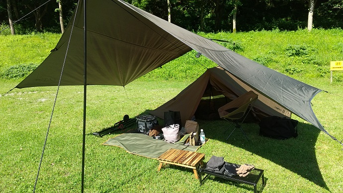 夏に大活躍のソロ用テント～OneTigris TANGRAM ULダブルテント