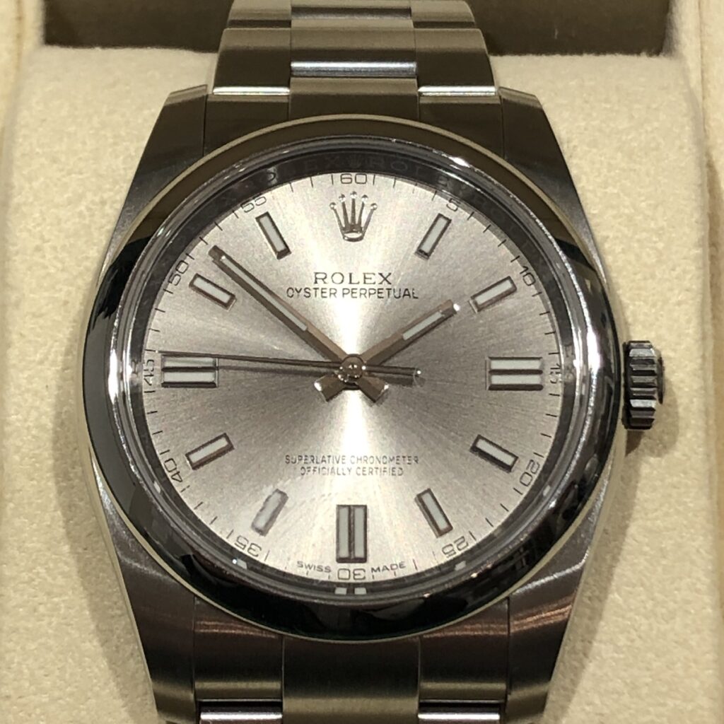 ロレックス オイスターパーペチュアル 11600 箱付属品の買取実績