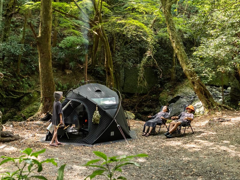 アウトドアブランドDODが、テント＆薪ストーブセットを発売！ - SAUNA