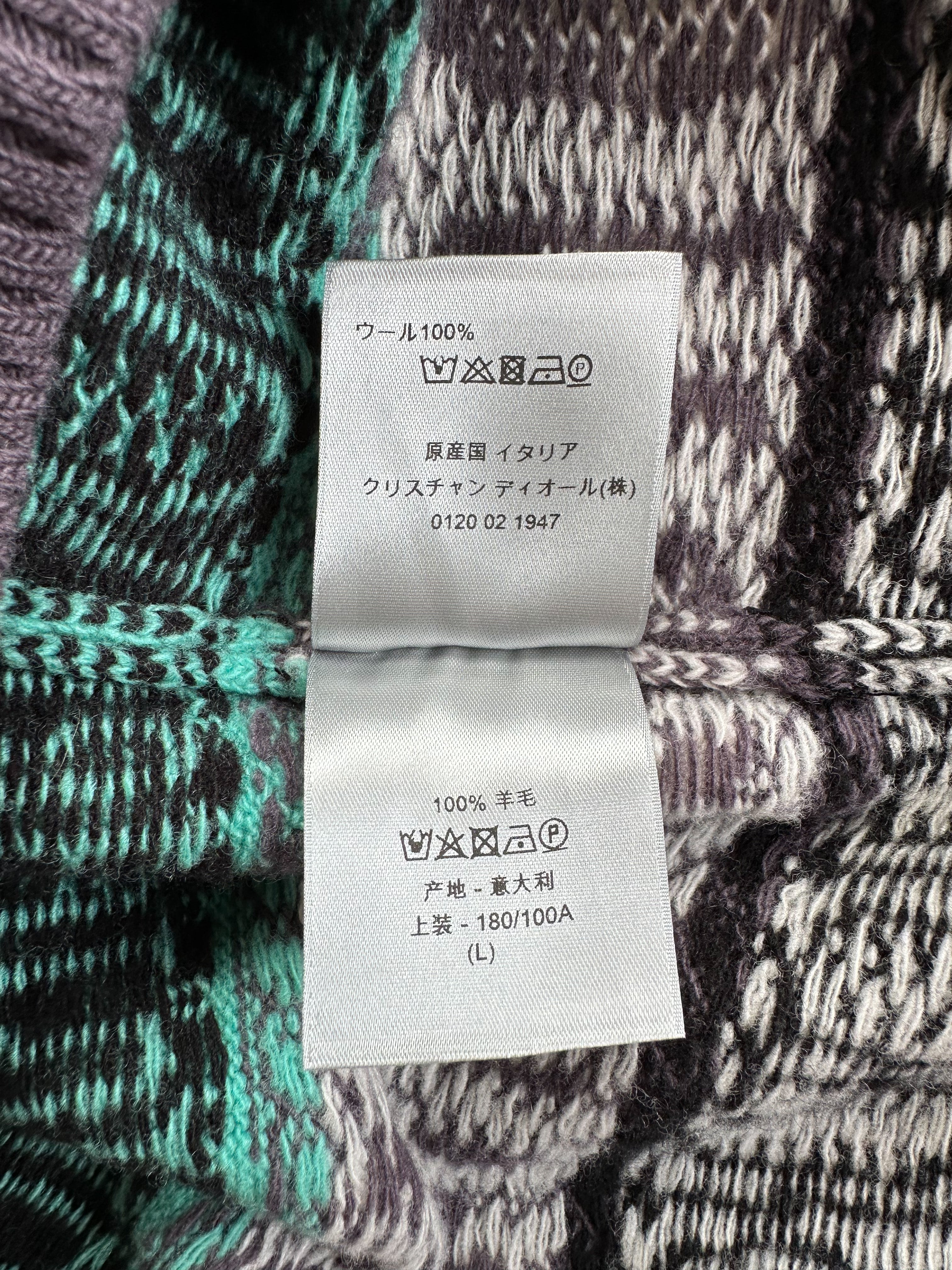 Dior Stussy Multicolor Knit Sweater – Savonches