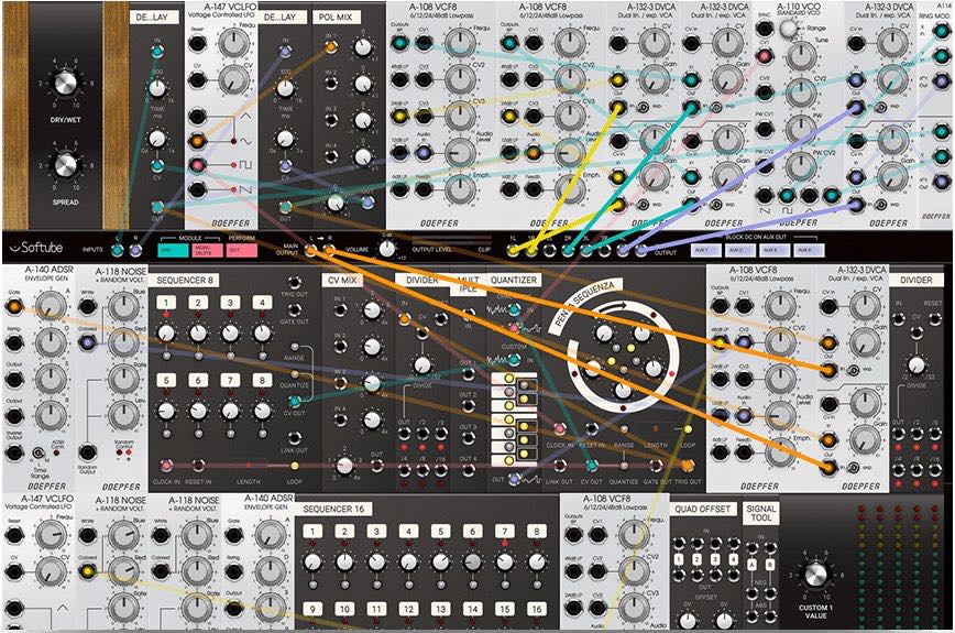 Softube『Modular Synth』Doepferと共同開発したリアルなアナログ