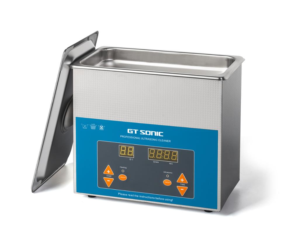 GT SONIC VGT-1730QTD Ultrasonic Cleaner - 3L Stainless Steel, 150W