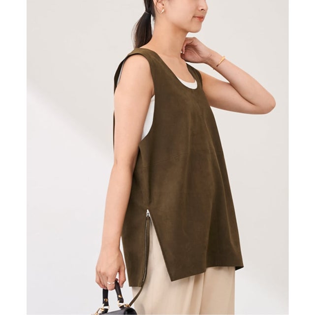 イエナ IENA BASERANGE/ベースレンジ NEHRU TANK タンクトップ