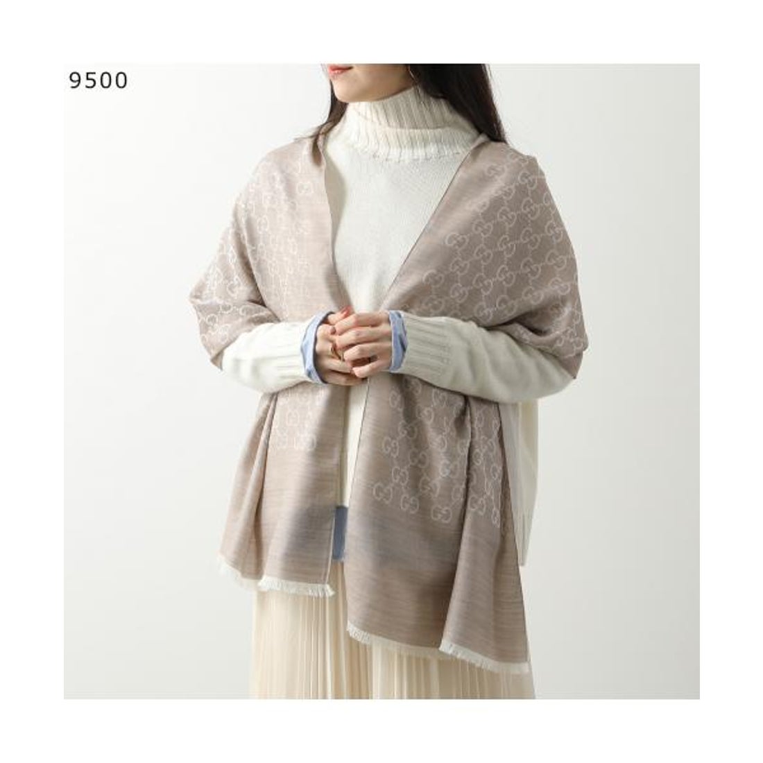 グッチ GUCCI GUCCI ストール 165904 3G646 GGロゴ ジャガード （4269