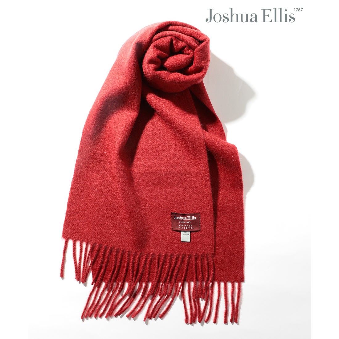 ジョシュアエリス Joshua Ellis マフラー ストール 無地 チェック