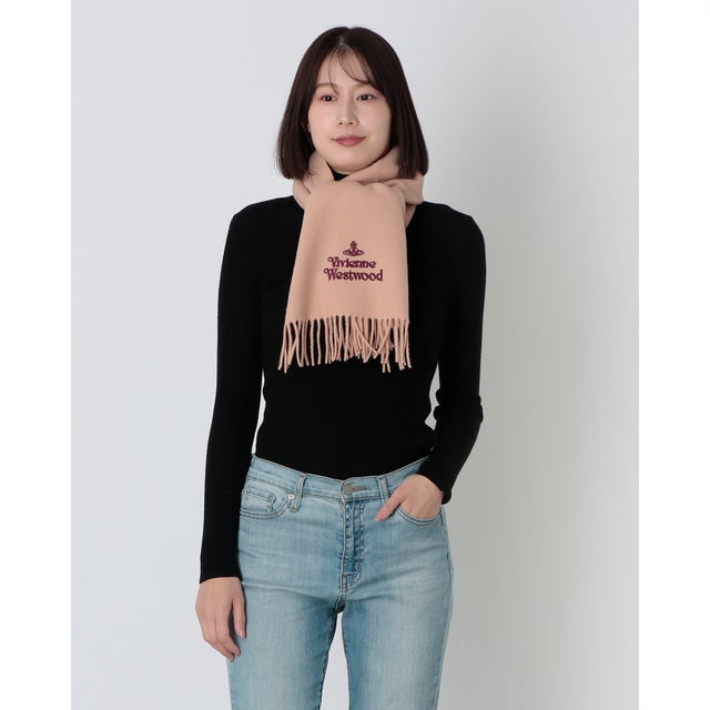 ヴィヴィアン ウエストウッド Vivienne Westwood マフラー （ブラウン