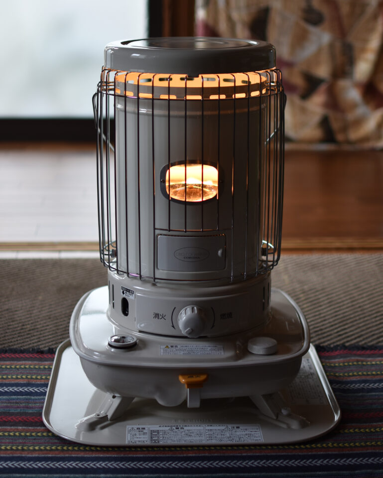 コロナ自然通気形開放式石油ストーブSL-5122 W ホワイト コロナ 石油