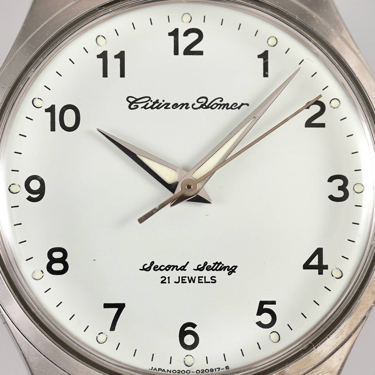SELECT INC. [CITIZEN ホーマー 旧国鉄採用時計 ハック機能付き 昭和46