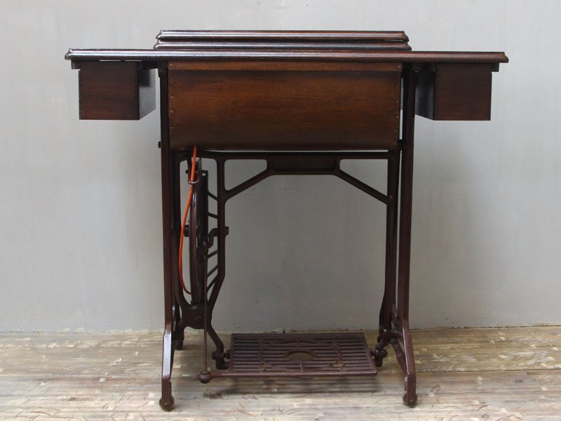 No.158 Janome ジャノメ製 家庭用足踏みミシン：アンティークミシン