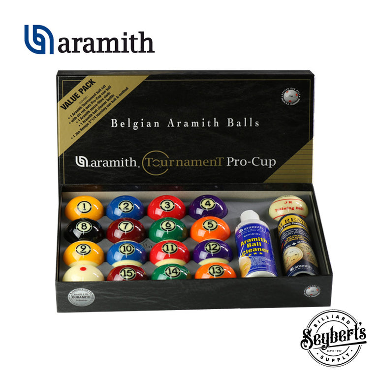 Aramith Tournament Ball Set - Value Pack - Seybert's Billiards Supply