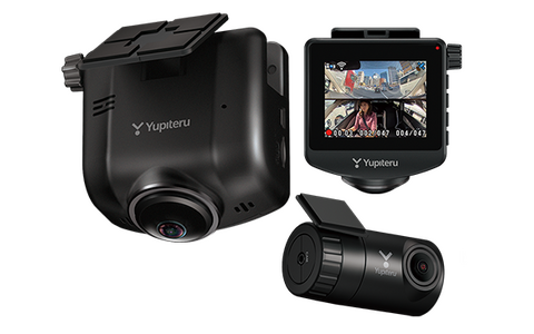 ユピテルから駐車監視強化を強化した360°&リアカメラドライブ