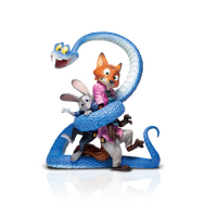 A賞はポスター再現フィギュア！ Happyくじ『ズートピア2』12月19日