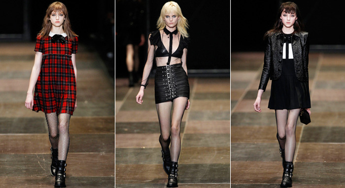 13-14AWパリ】エディのグランジムード全開「サンローラン