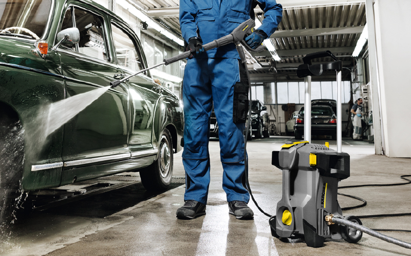 HD 4/8 P （60Hz） 冷水コンパクトクラス高圧洗浄機 | ケルヒャー