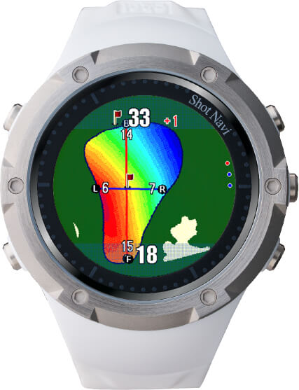 美品 ShotNavi W1 Evolve ゴルフGPSウォッチ Amazon | Shot Navi W1