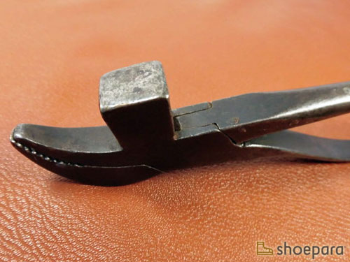 靴工具のワニ（ピンサーペンチ、ラスティング・ピンサー）日本製