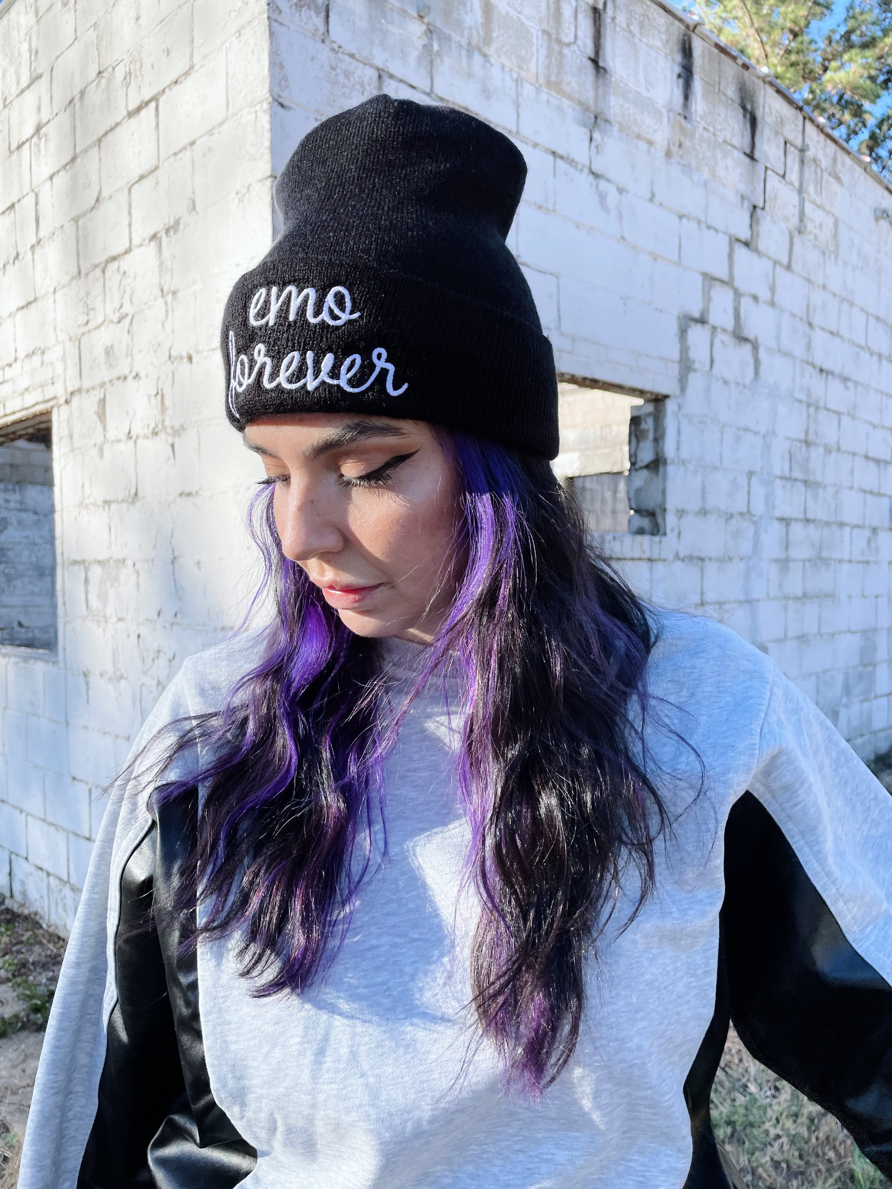 It Was Never A Phase Knit | Emo Beanie – ShopWilde