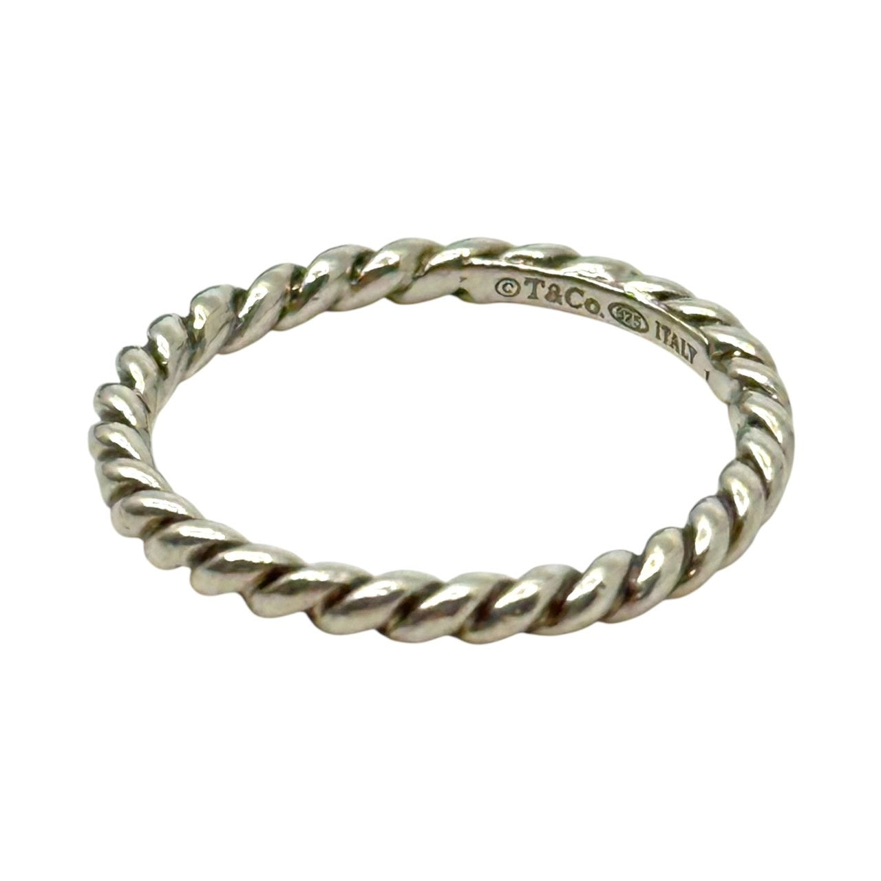 TIFFANY & CO.(ティファニー) Silver Twist Ring シルバー ツイスト