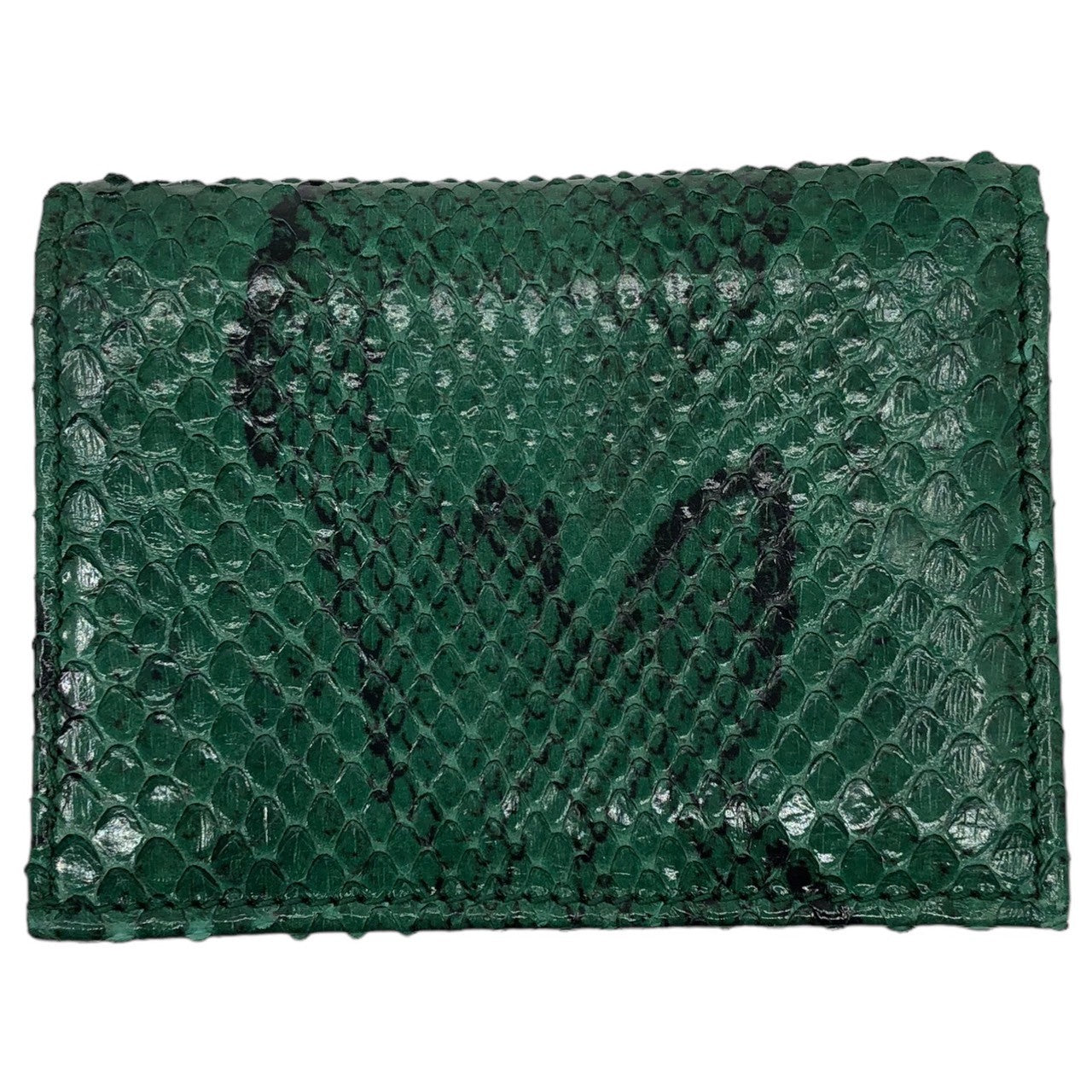 GUCCI(グッチ) GG marmont python leather compact wallet GG