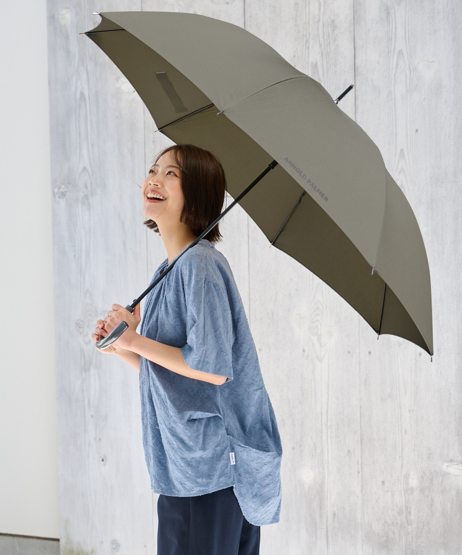 ワンポイントロゴ ラージサイズ長傘（長傘/メンズ）｜アーノルド