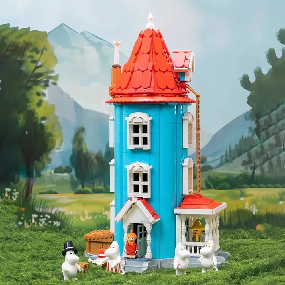 Moominhouse Building Block Model - The Official Moomin Shop