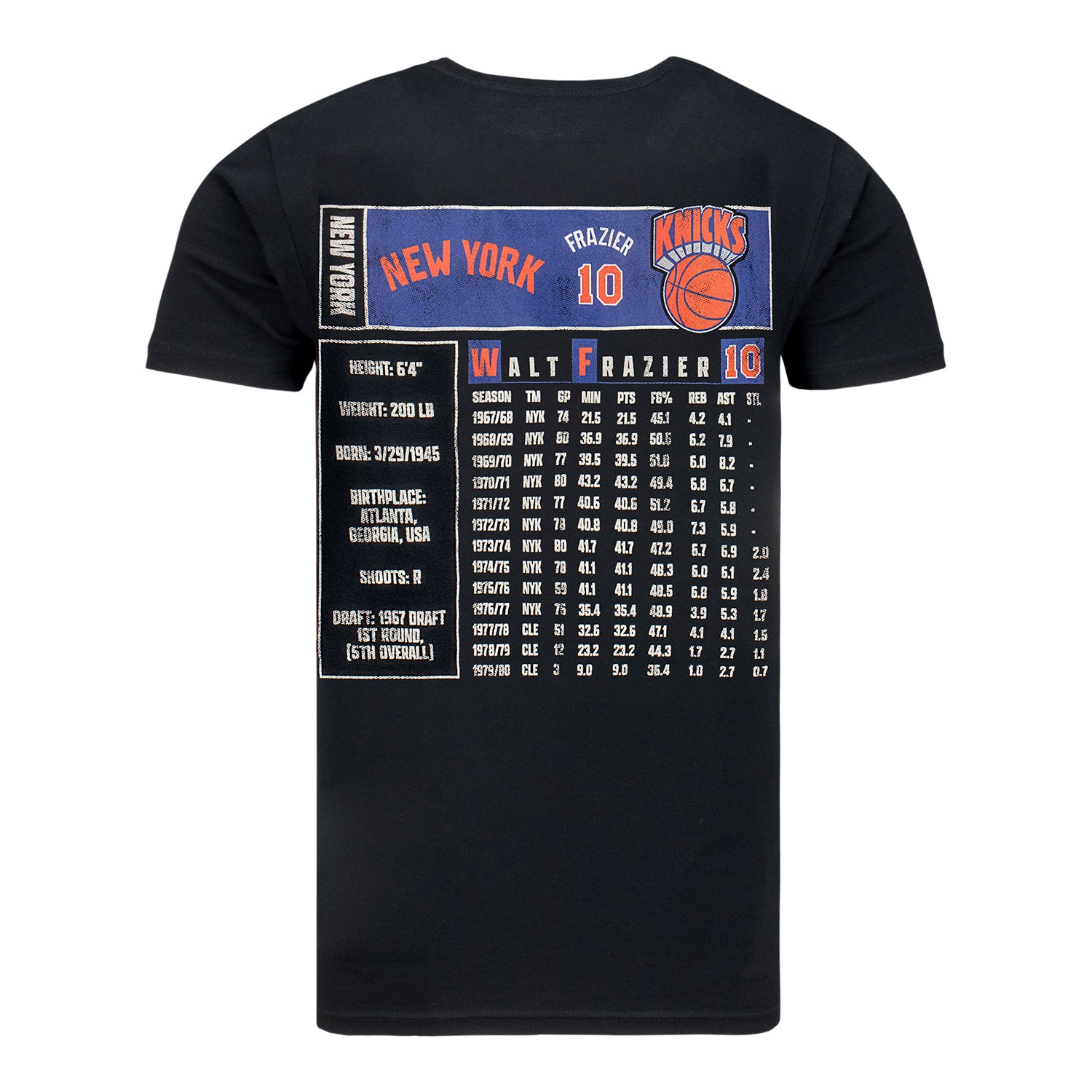 Mitchell & Ness Walt Frazier Stats Graphic Tee – Shop Madison