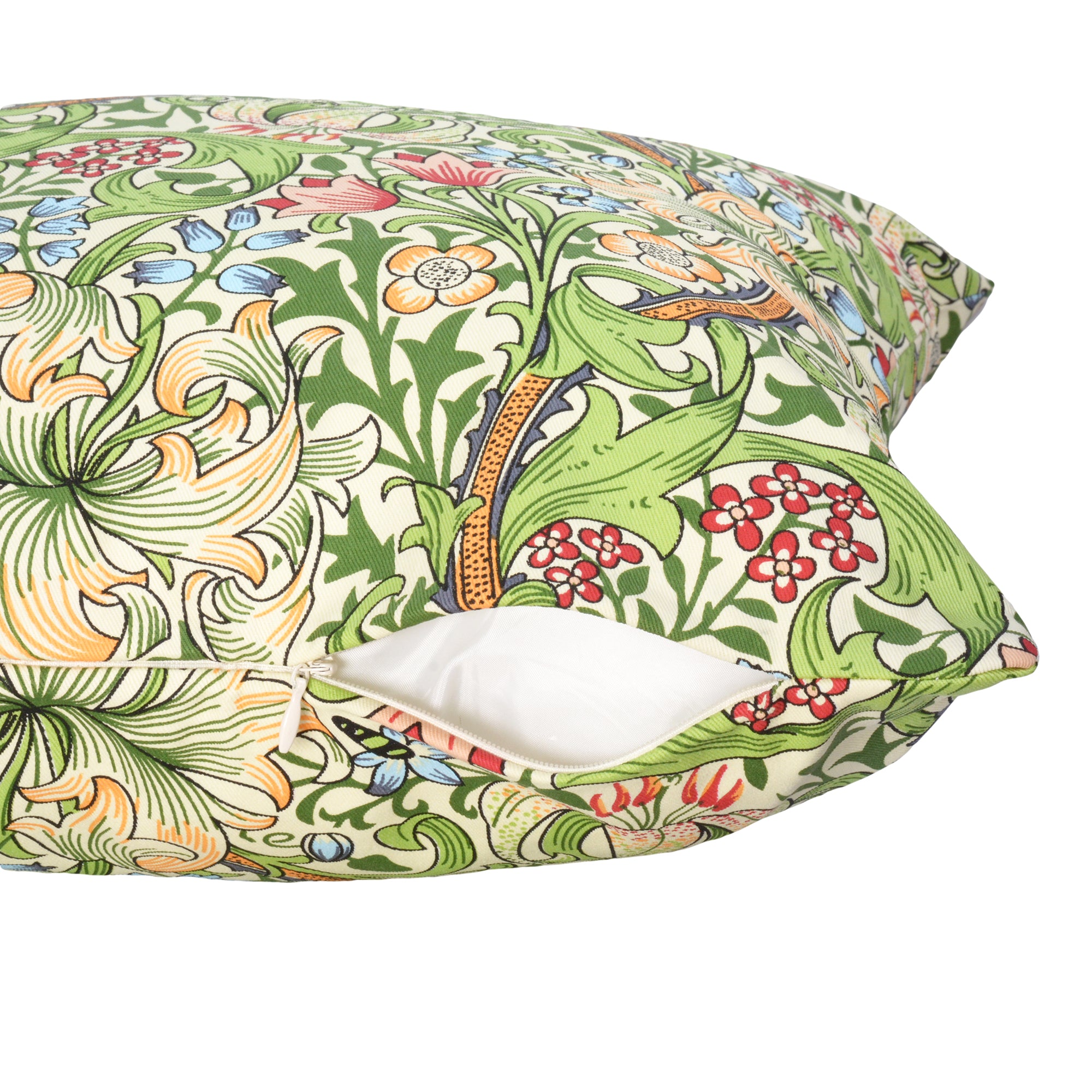 ウィリアムモリス クッションカバー Golden Lily - 英国雑貨OXFORD TIME