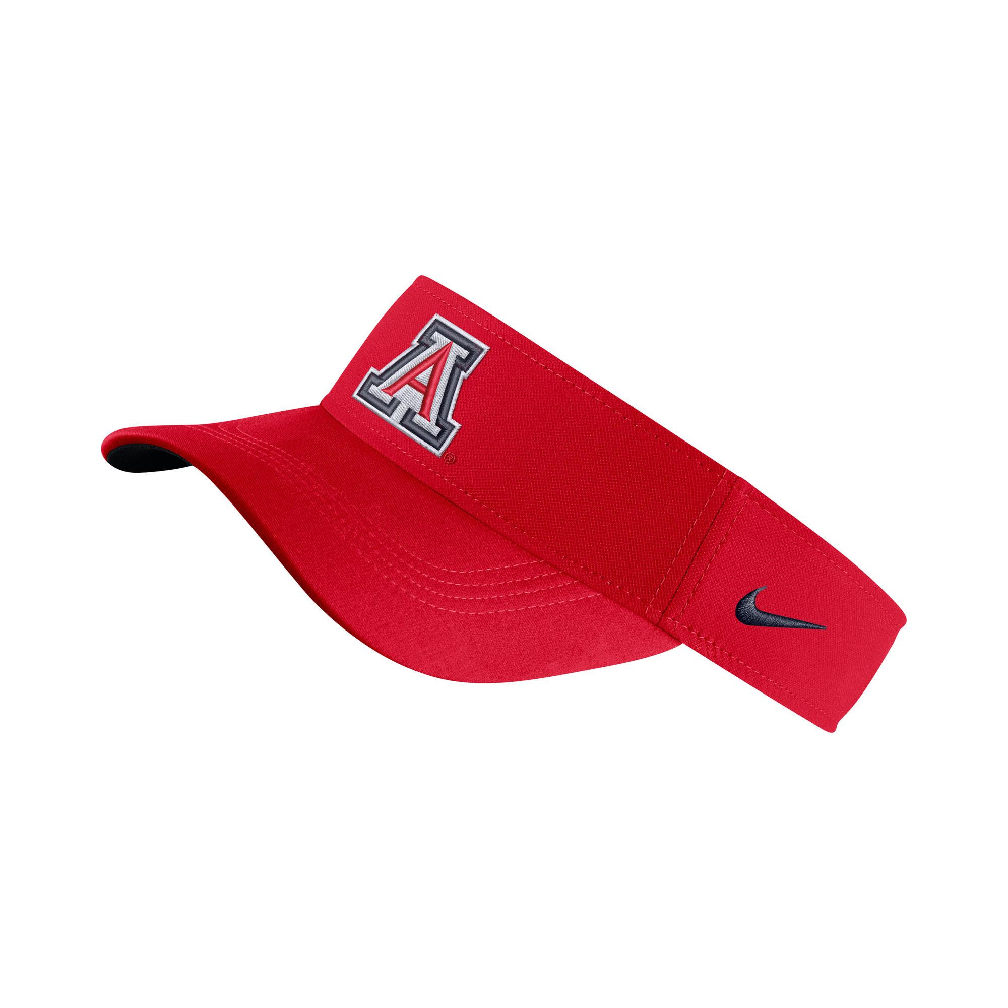 Nike: Arizona Dri-Fit Sideline Visor | University of Arizona