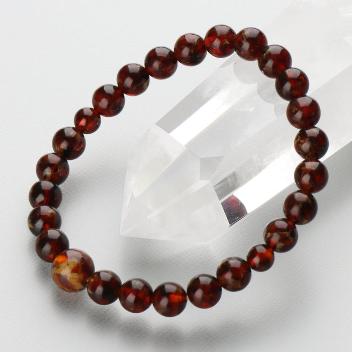 限定品】腕輪 圧縮虎琥珀8mm 共仕立 桐箱入 — 仏壇・仏具専門店 ぶつ