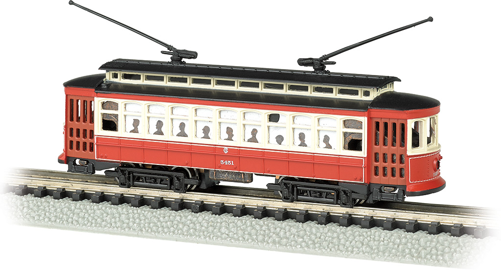 Brill Trolley - Chicago [61091] - $87.00 : Bachmann Trains Online