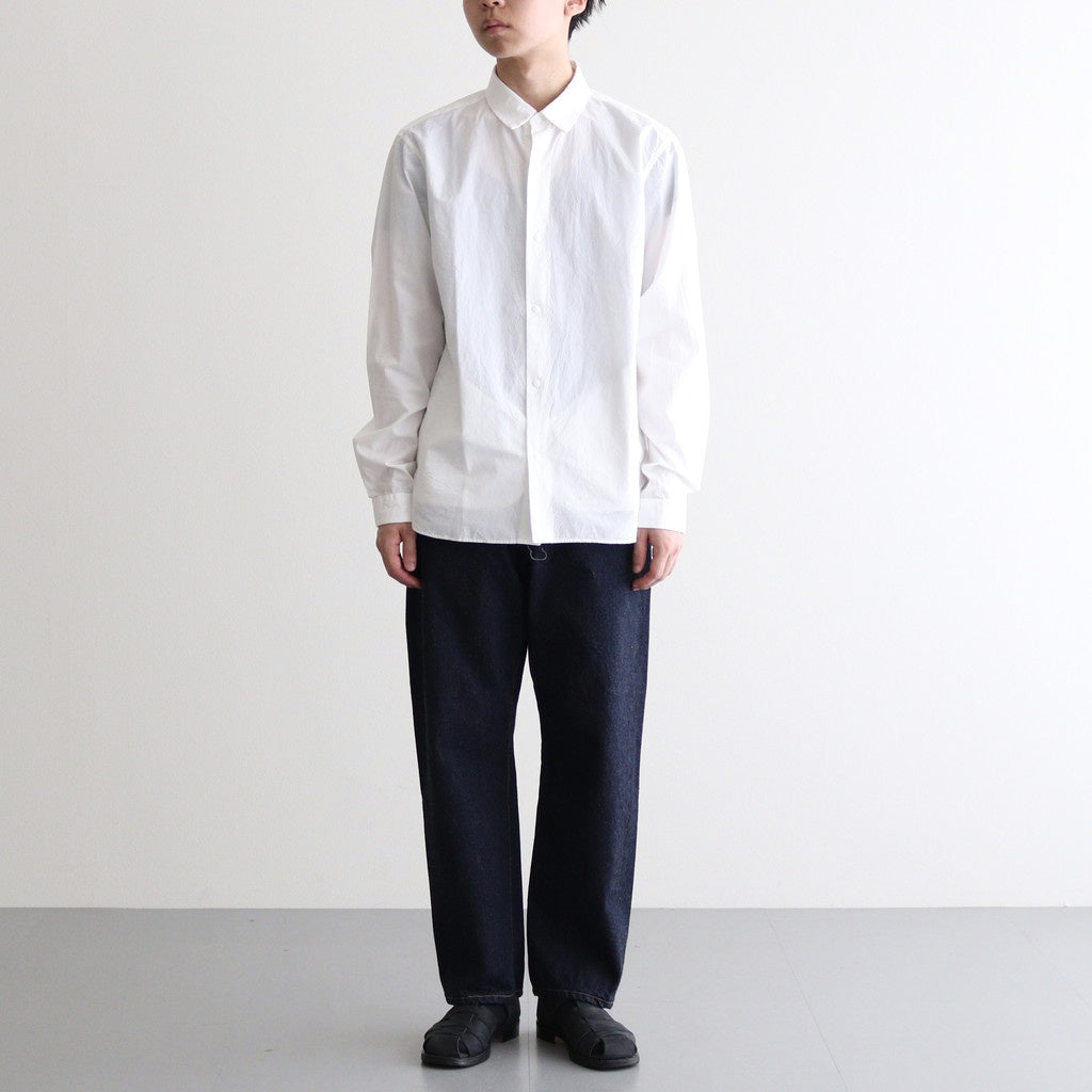 DENIM PANTS WIDE TAPERED #indigo [10-13W] – ciacura