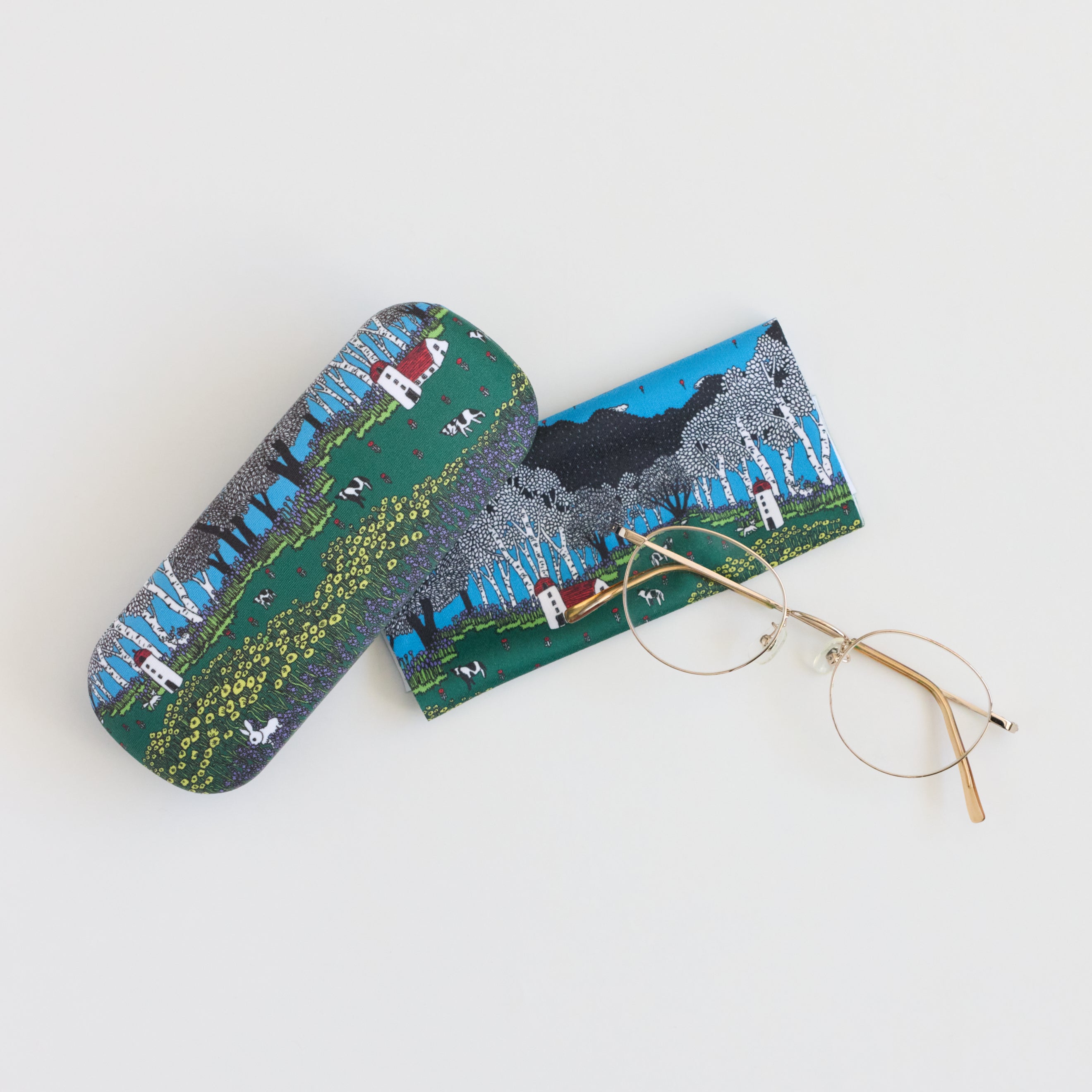 北海道・美瑛柄｜ メガネケース【marble SUD】 – ことりっぷオンライン