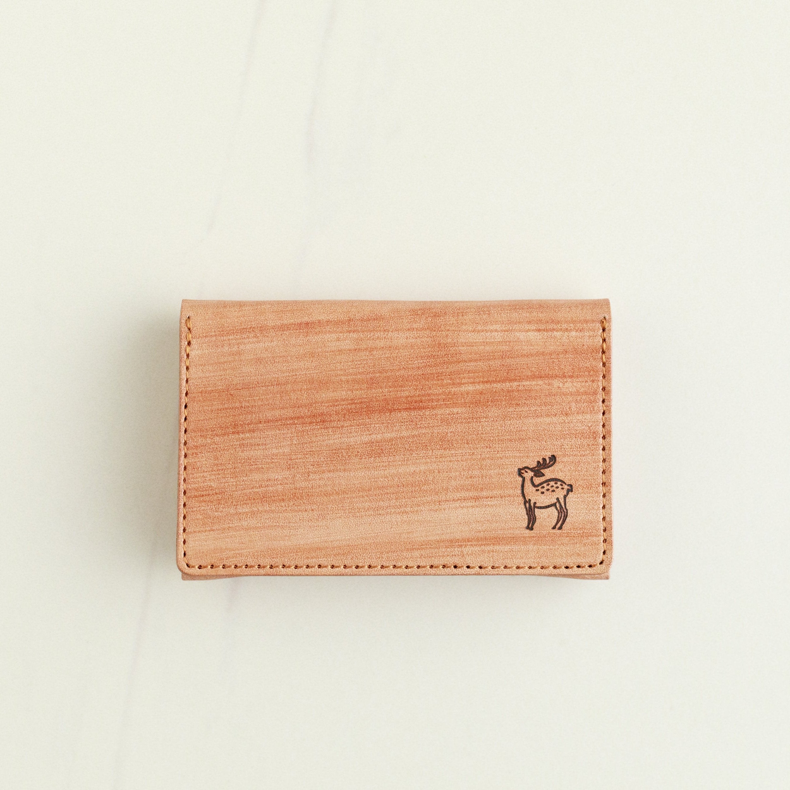 柿渋染めの名刺入れ【えみいろ。】 – ことりっぷオンラインストア