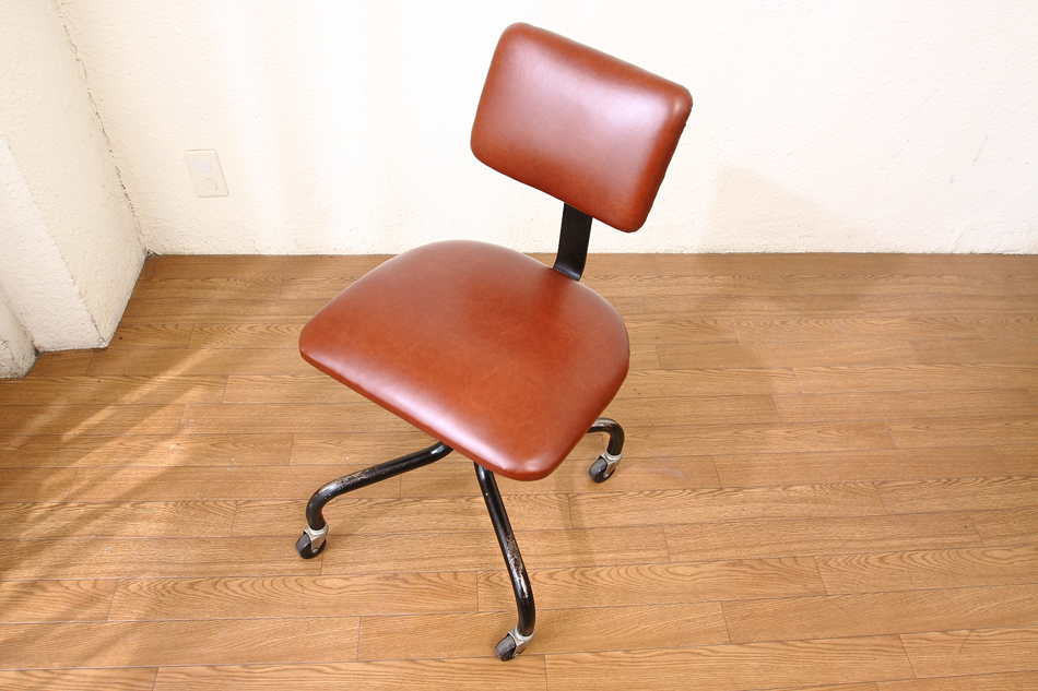 ヴィンテージレザー オフィスチェア｜アンティーク家具・照明の専門店