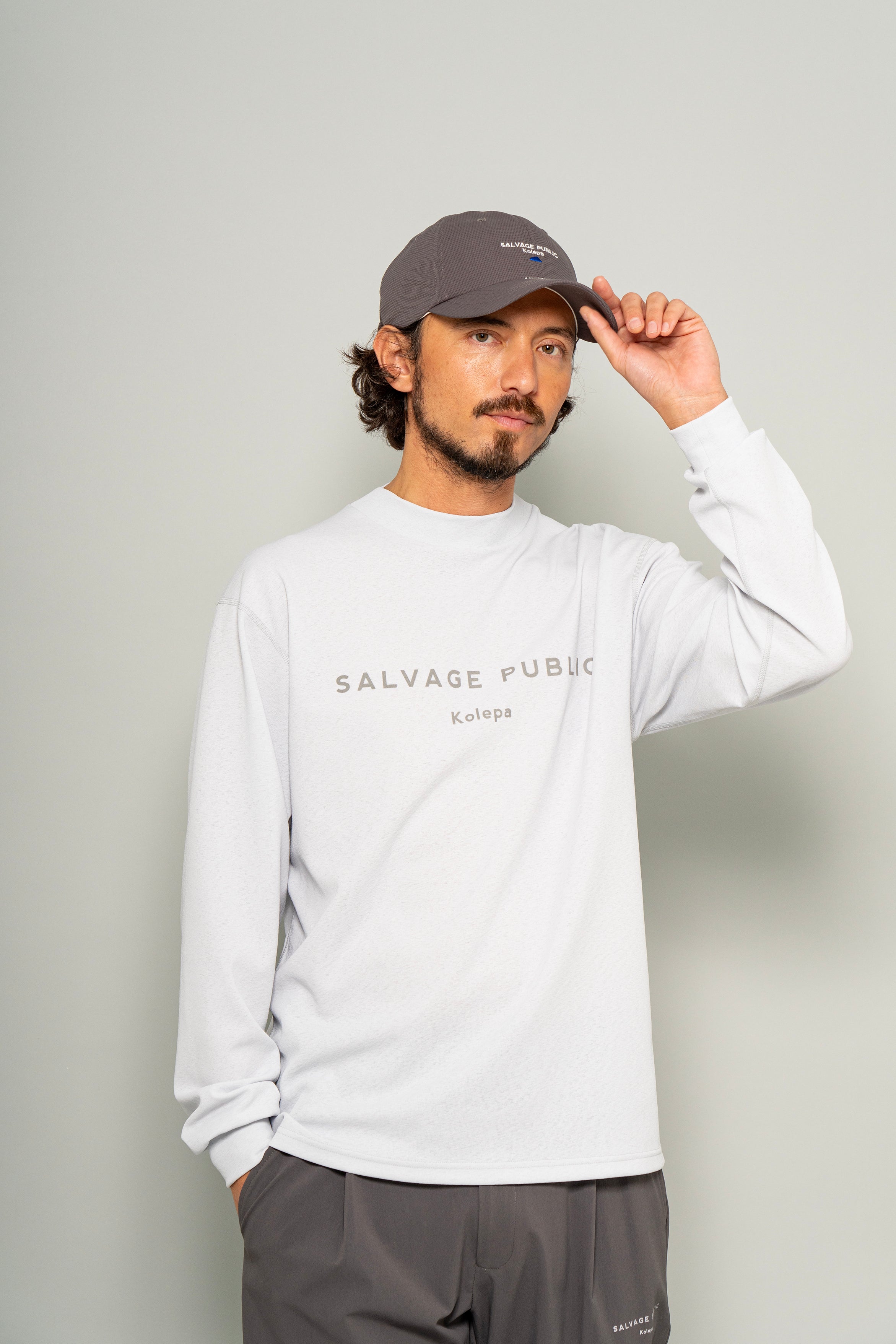 SVKA5015［サルベージパブリックコレパ］マロオモックネック L/S