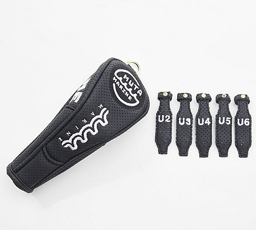 ムータマリン］CONTINUA パンチングエシカルレザー ヘッドカバー