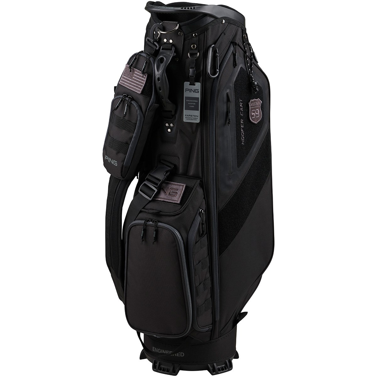 dショッピング |ピン PING フーファーカート キャディバッグ ブラック