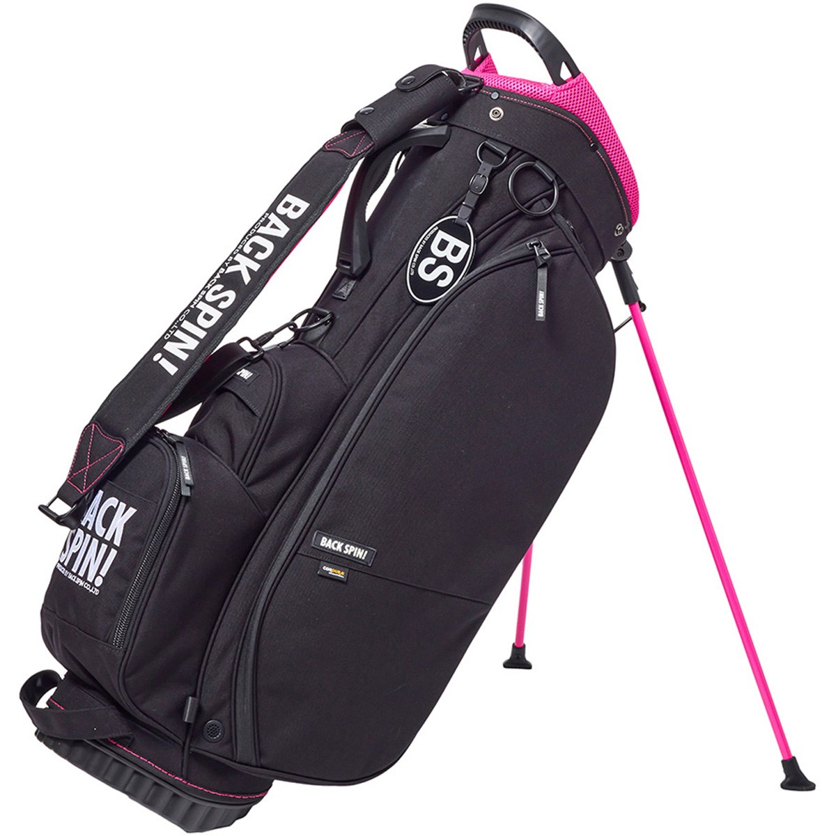 dショッピング |バックスピン BACK SPIN! スタンドキャディバッグ