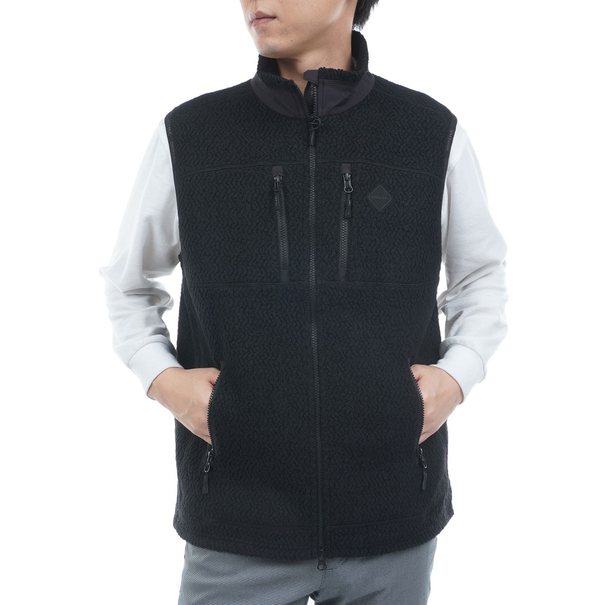 ブリーフィング BRIEFING フリースベスト ブリーフィング ベスト