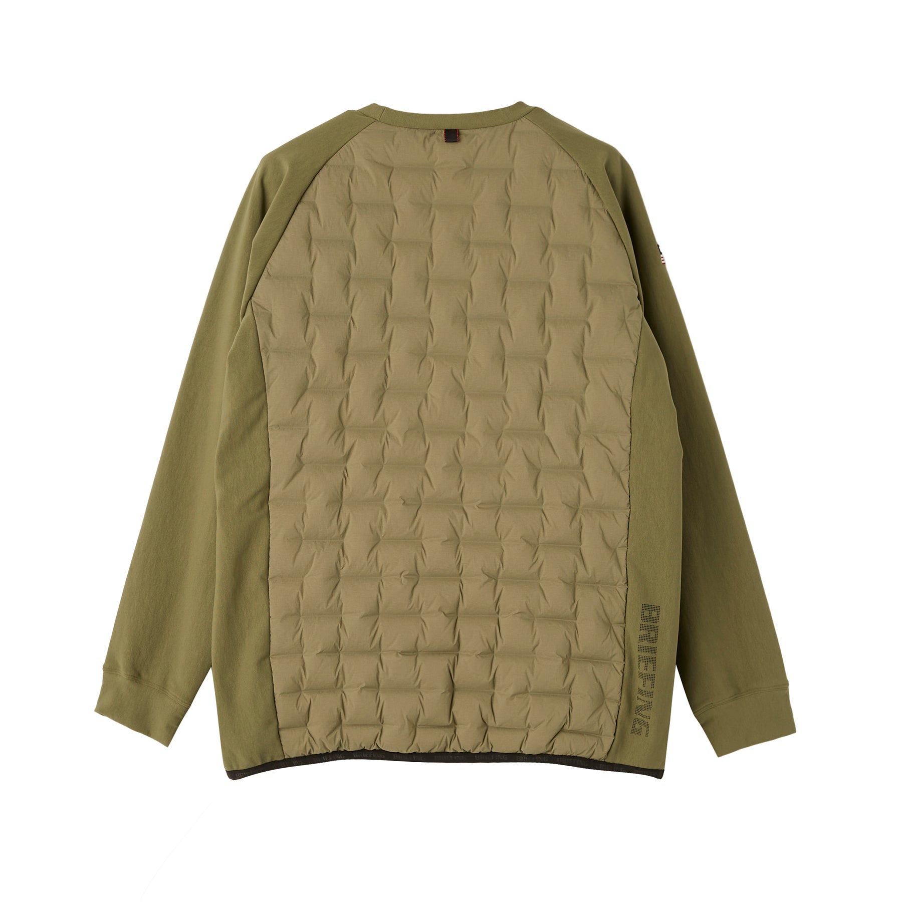 ブリーフィングゴルフハイブリッドダウンBRIEFING XL アーミーグリーン