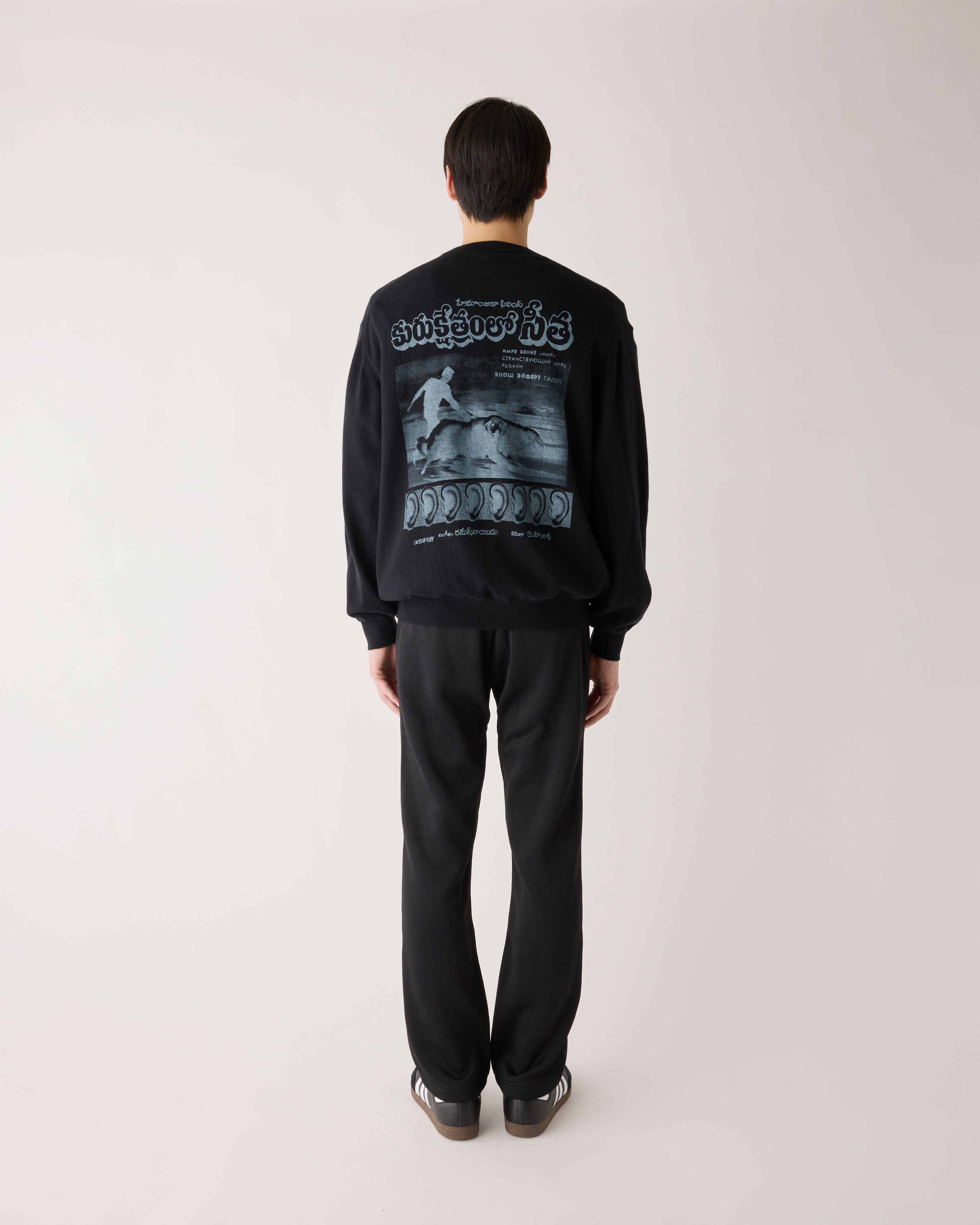 アウト スタンド イン】IRON CHAIN KNIT SWEATER – GQ SHOP