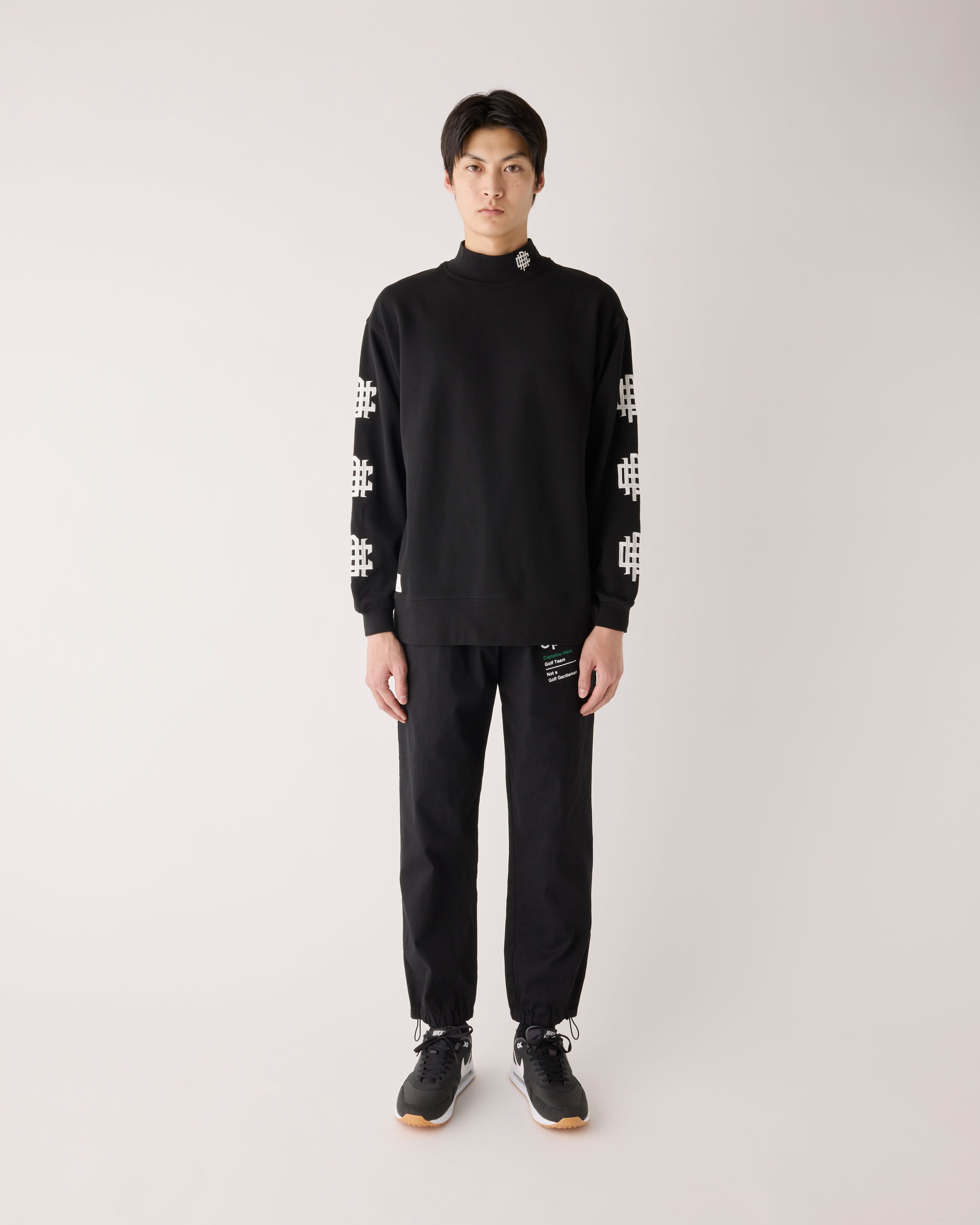 キャプテンズヘルム ゴルフ】#OVERLAP LOGO MOCK NECK TEE – GQ SHOP