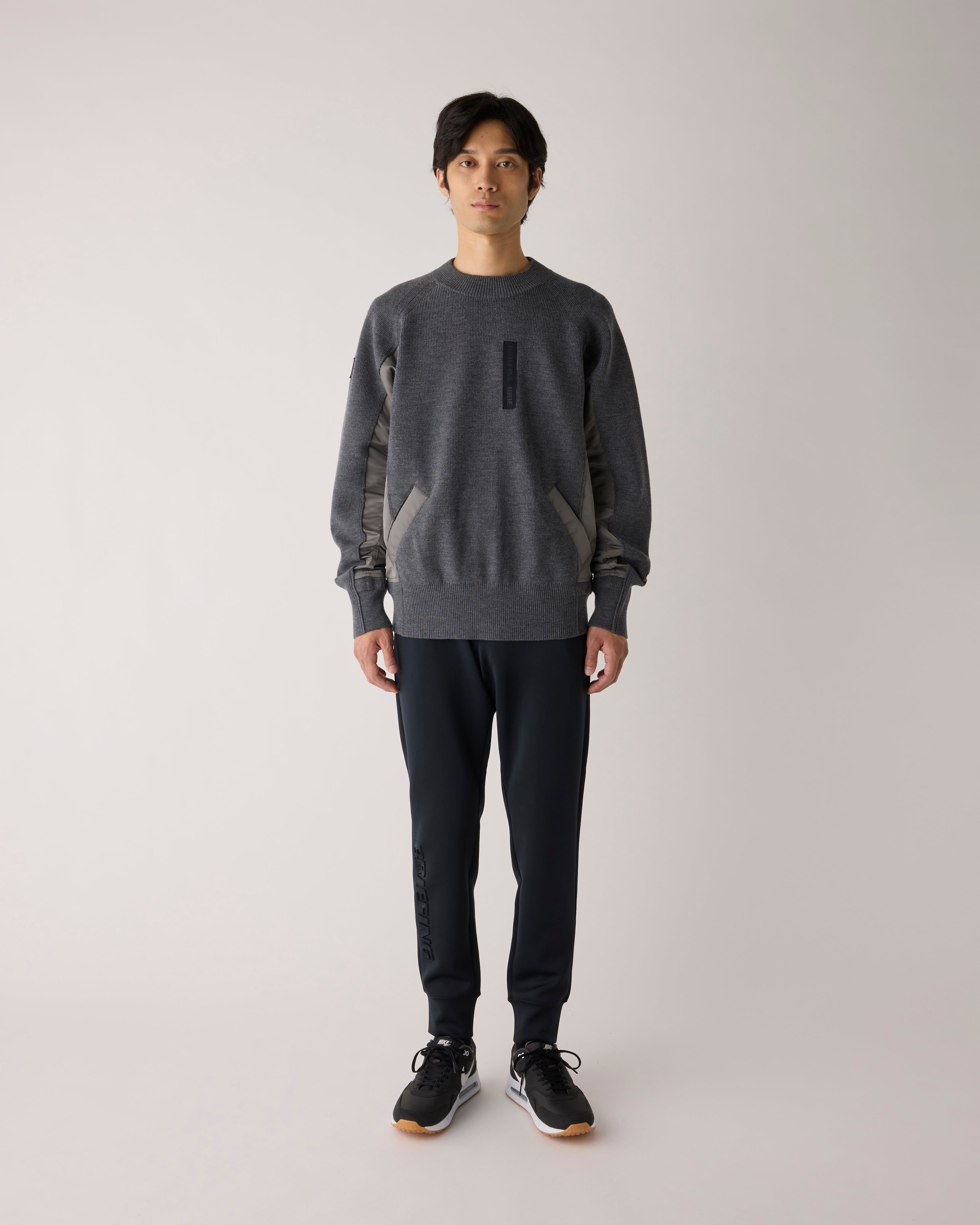 ブリーフィングゴルフ】CE MS DOCKING CREWNECK KNIT – GQ SHOP