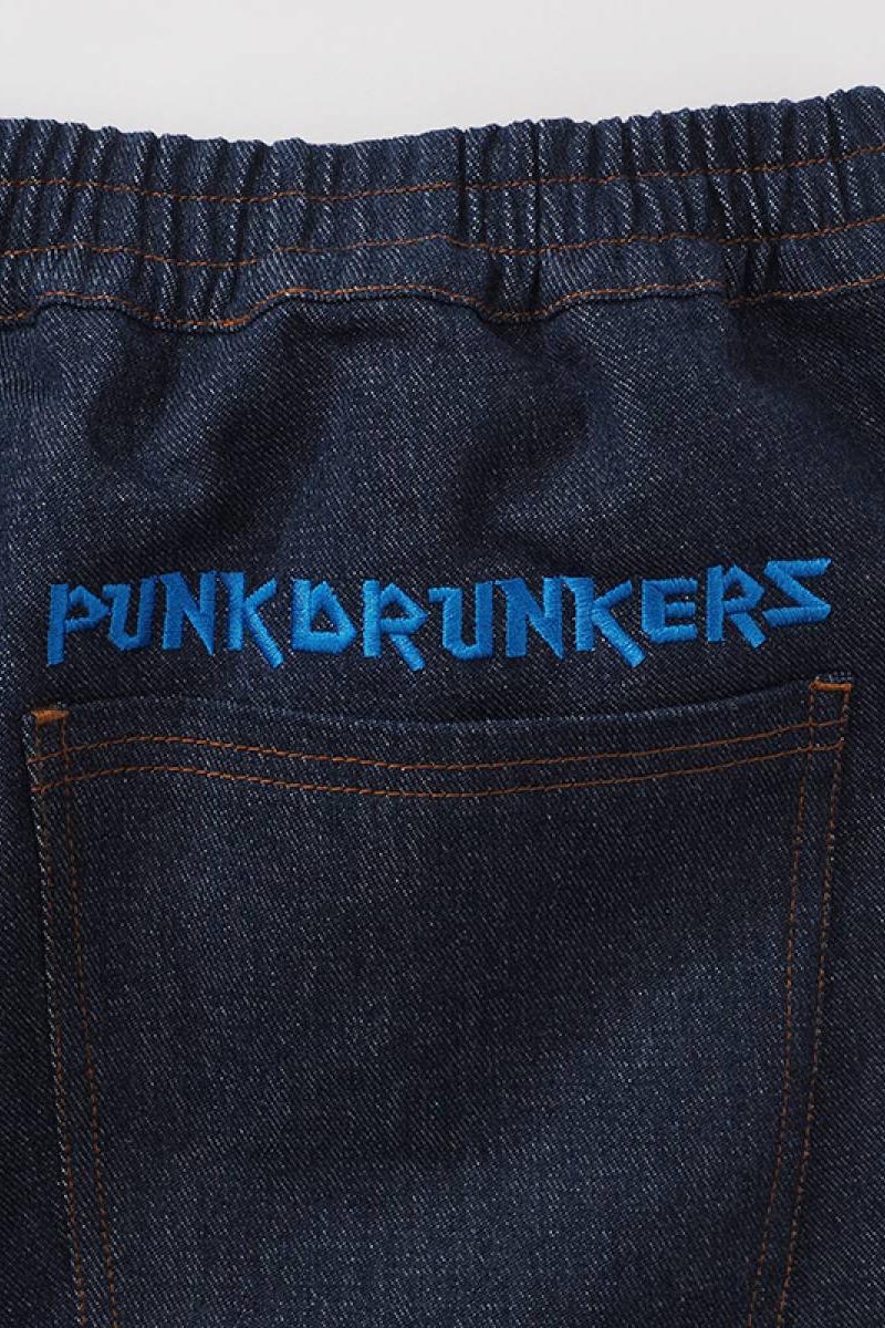 PUNK DRUNKERS 寅デニムパンツ - INDIGO / ロックファッション