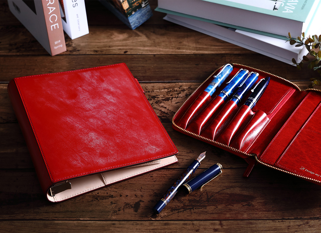 ブライドルレザー・ルーズリーフバインダー（A5） | 10年使い続け