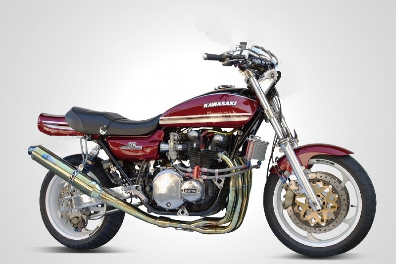 K-FACTORY ONLINE SHOP / チタン フルエキゾーストマフラー オピウム 1