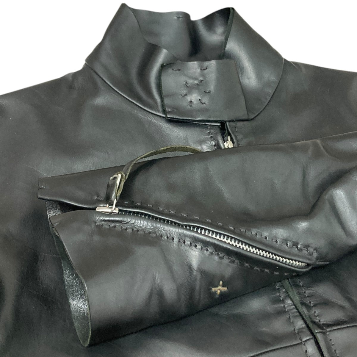 m．a+(エムエークロス) レザージャケット ブラック サイズ 表記なし