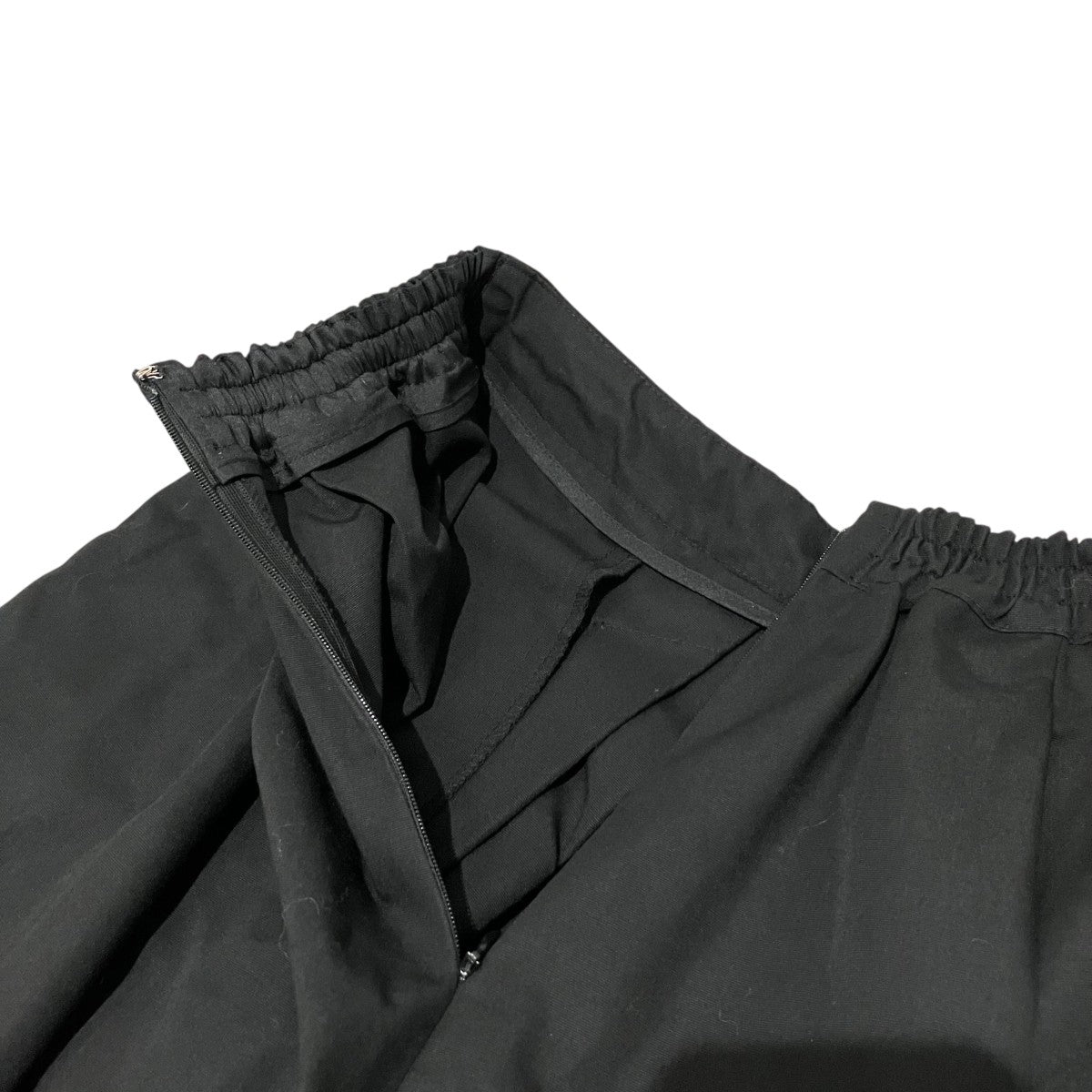 Nala(ナラ) タックワイドドレスパンツ2024-DP 2024-DP ブラック サイズ