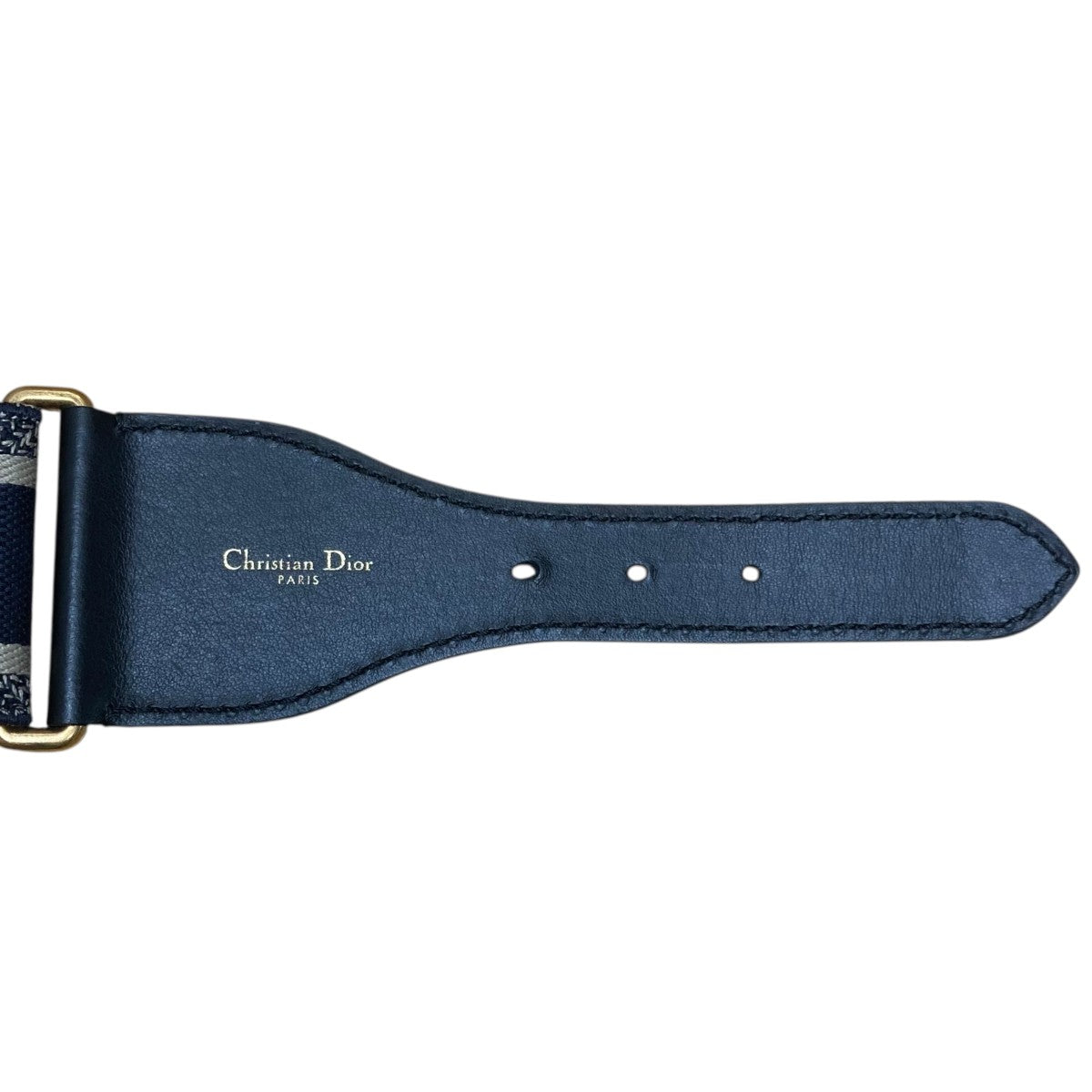 Christian Dior(クリスチャンディオール) NVYキャンバスベルト50-MA