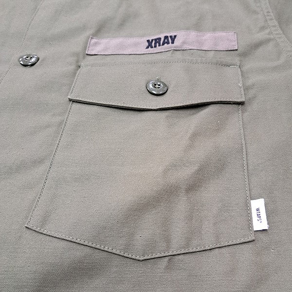 WTAPS(ダブルタップス) 24AWCBW ／ LS ／ COTTON．SATINミリタリー